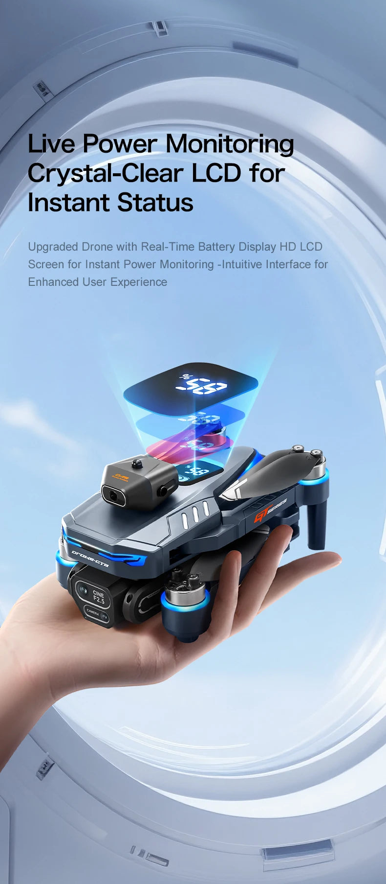 Dron Pro Dual GT8