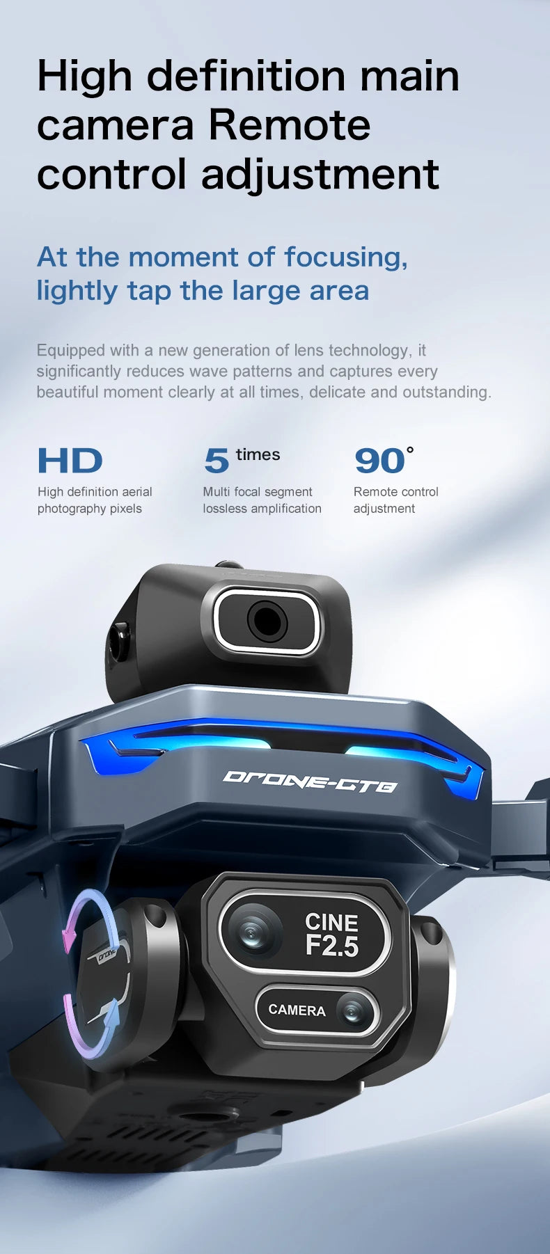 Dron Pro Dual GT8