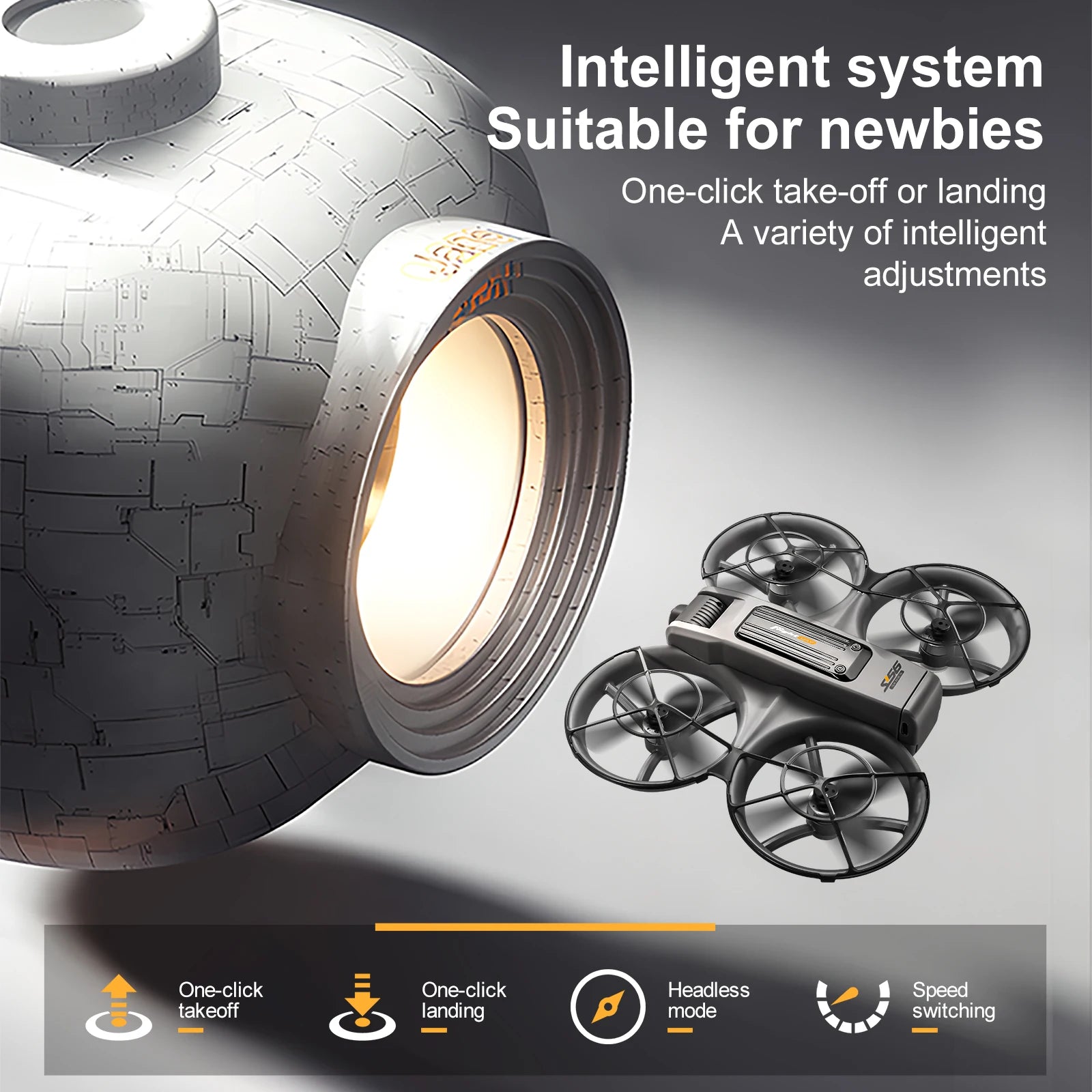 Dron 8k Dual Cam con pantalla