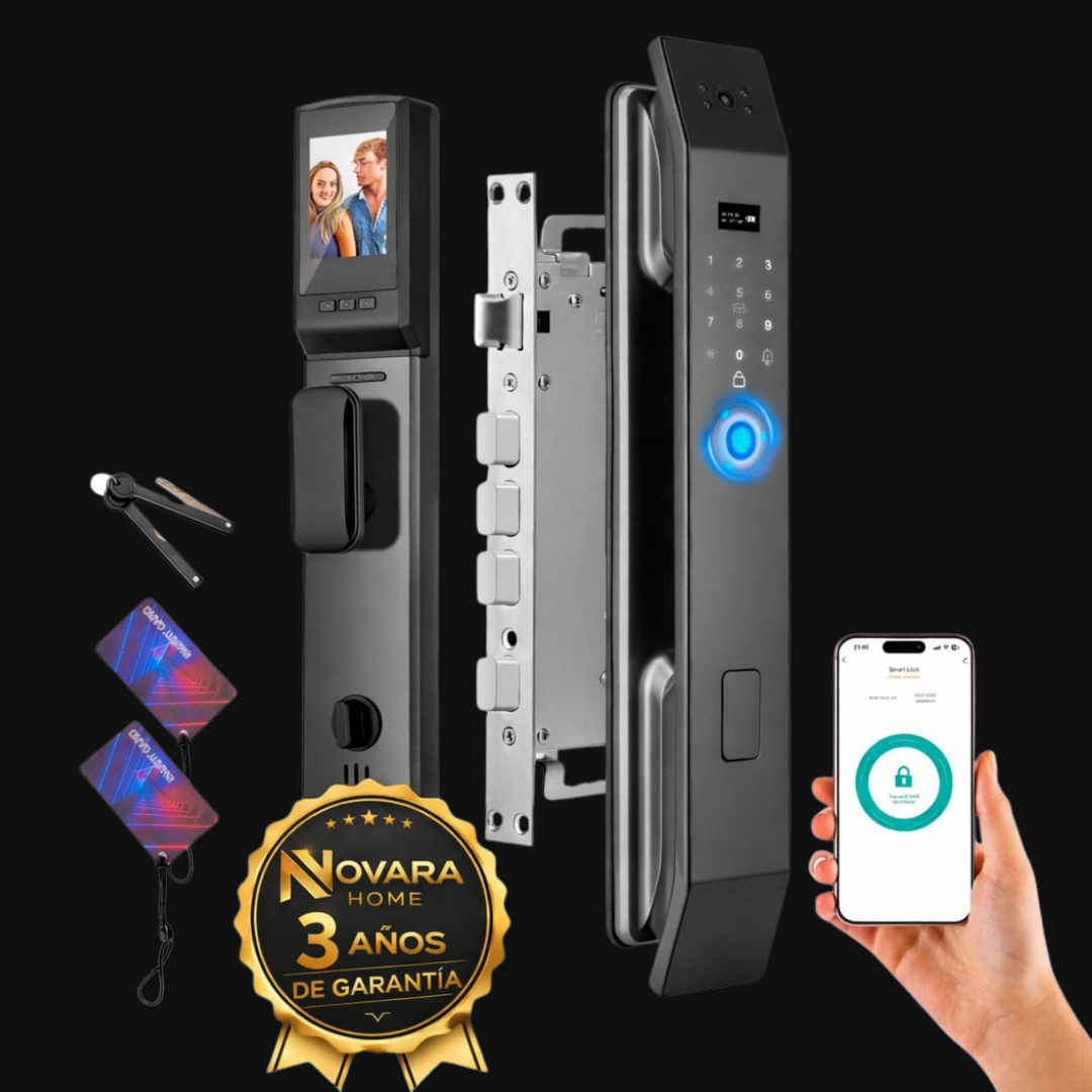 Cerradura reconocimiento facial Novara L9 Max