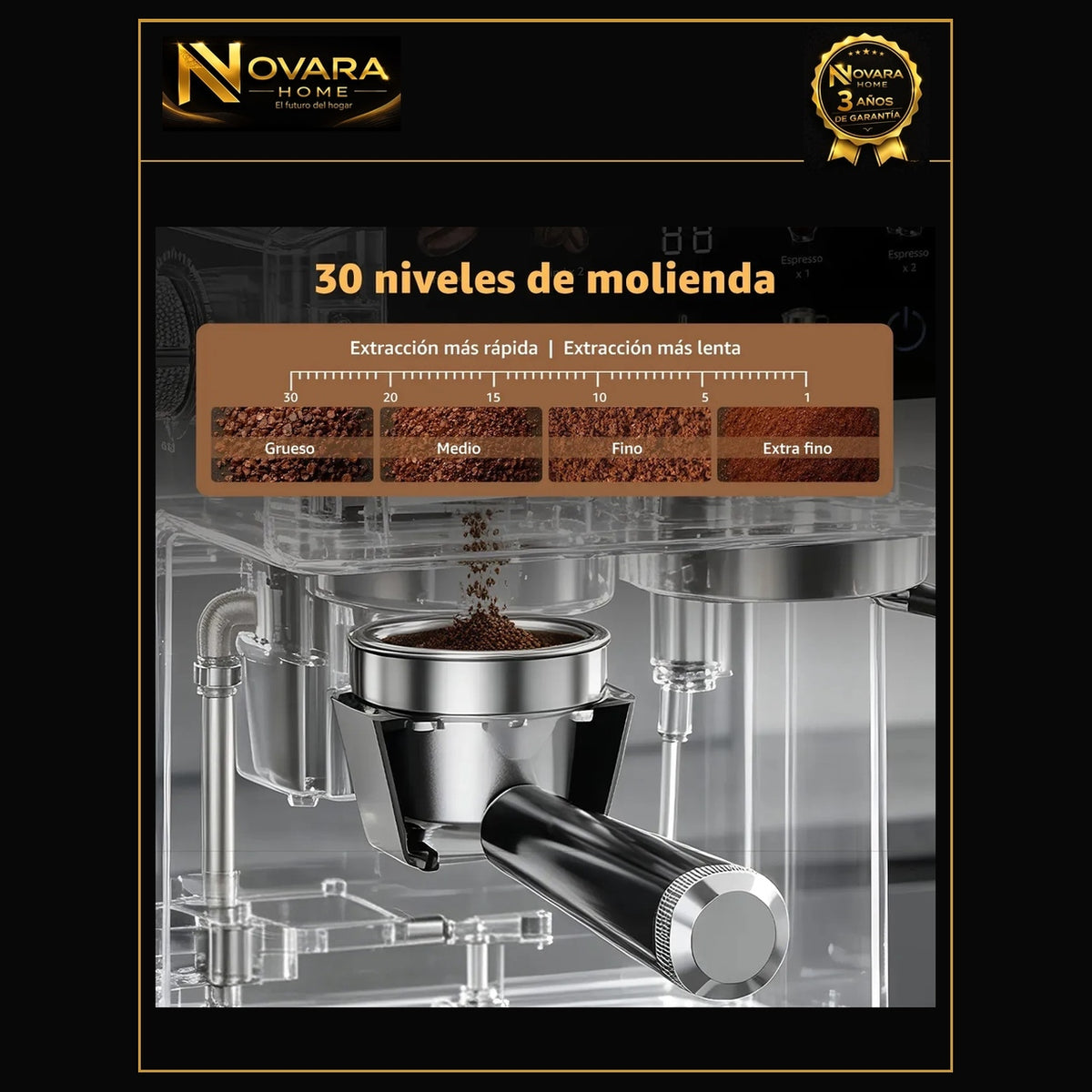 Cafetera Expresso semi automática