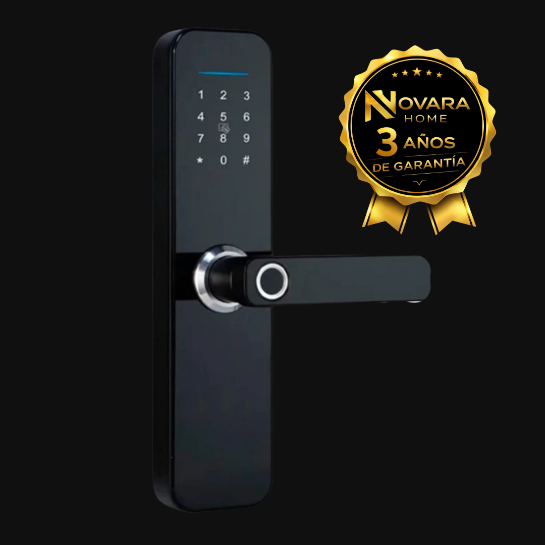 Cerradura digital con sensor biométrico Novara L5 Ultra