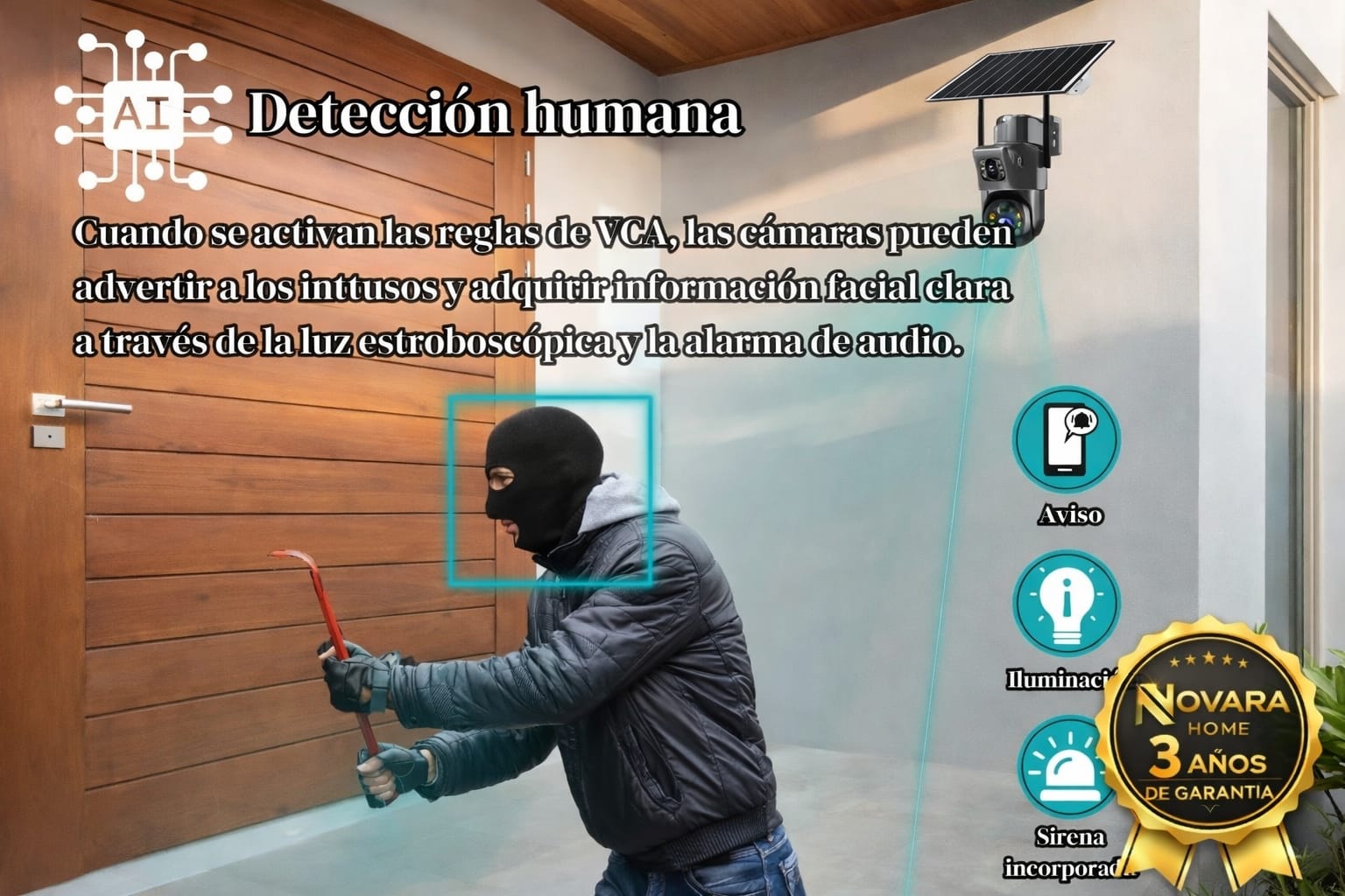 Cámara de seguridad Novara C7 Elite