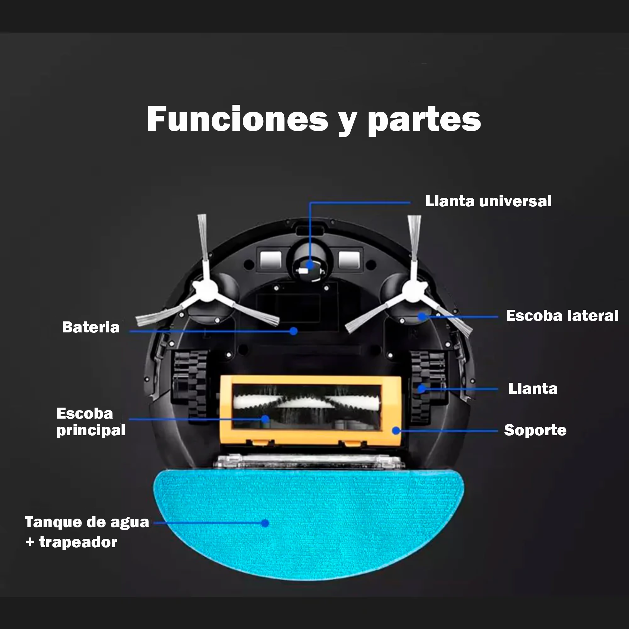 Robot Aspiradora Novara X7 Elite