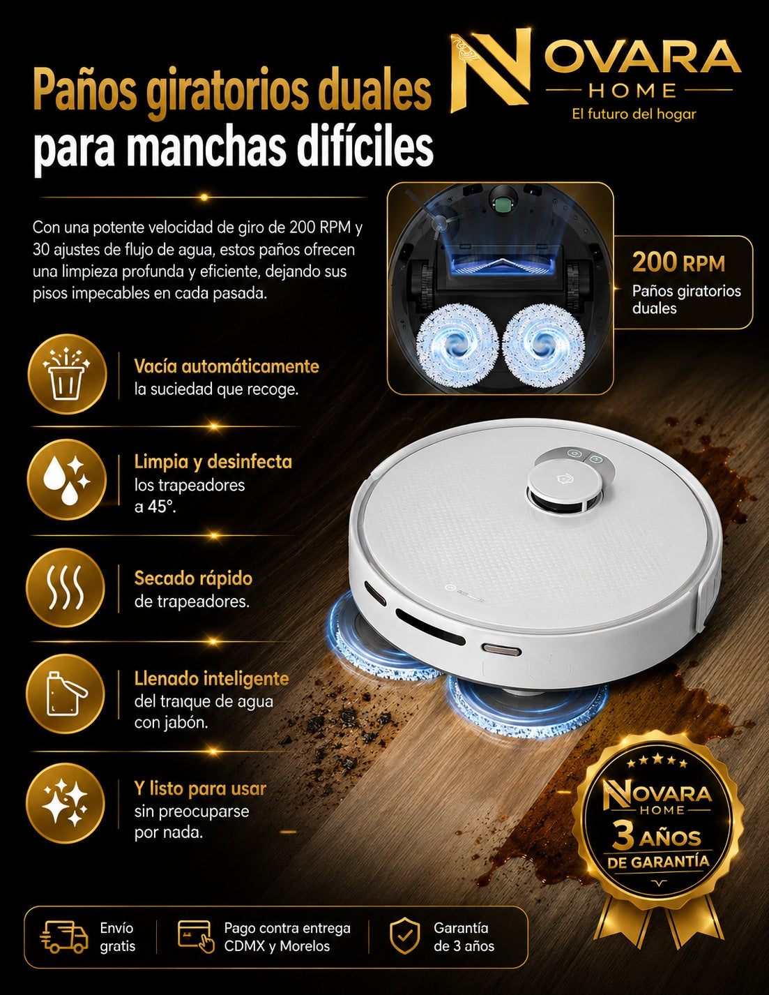 Robot Aspiradora M3