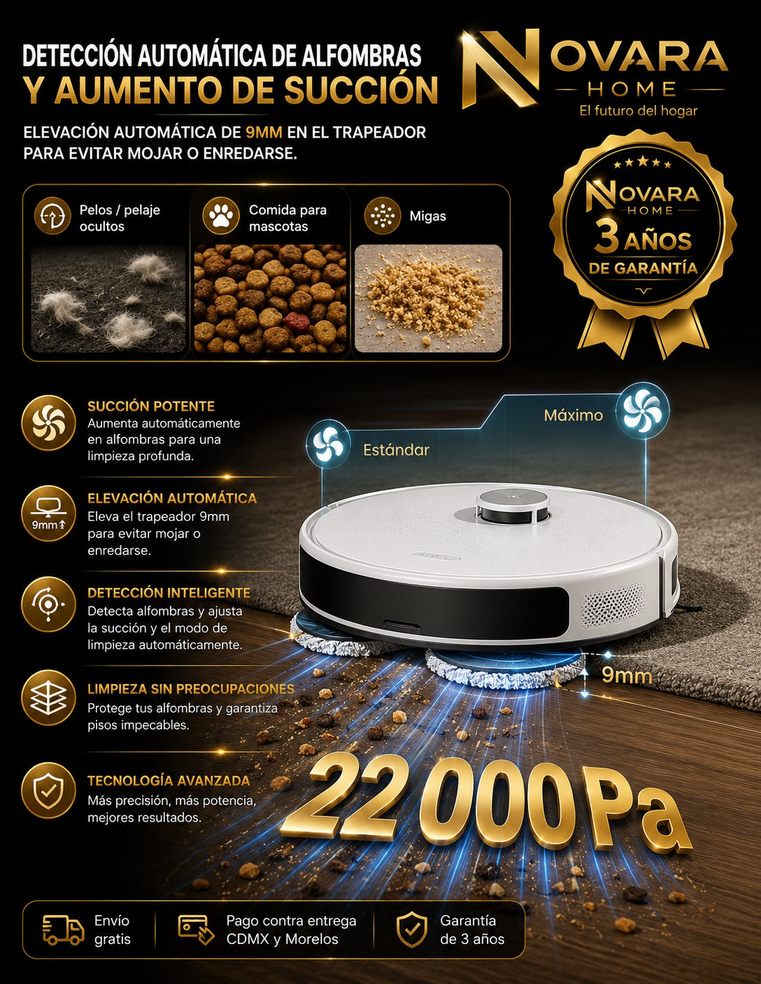 Robot Aspiradora M3