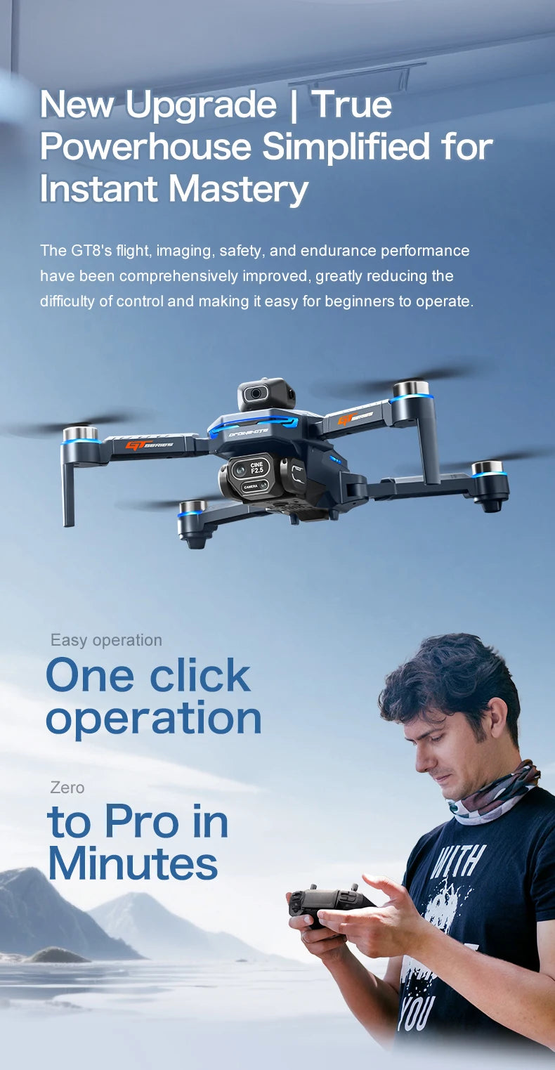 Dron Pro Dual GT8