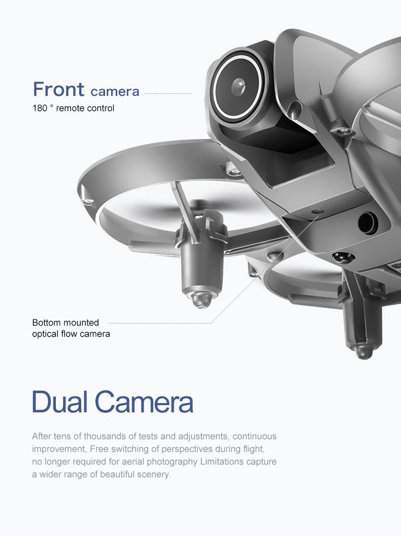 Mini drone D16 doble cámara
