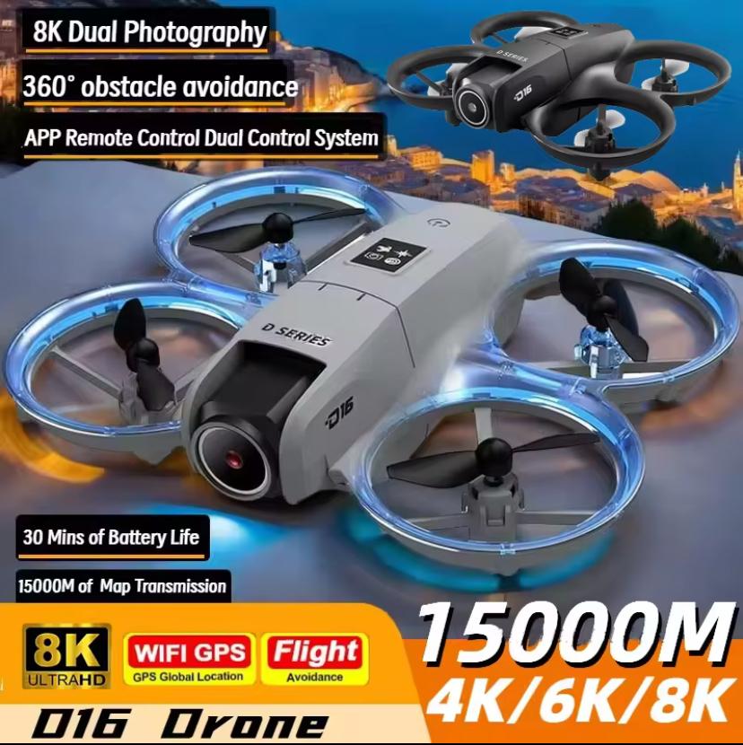 Mini drone D16 doble cámara