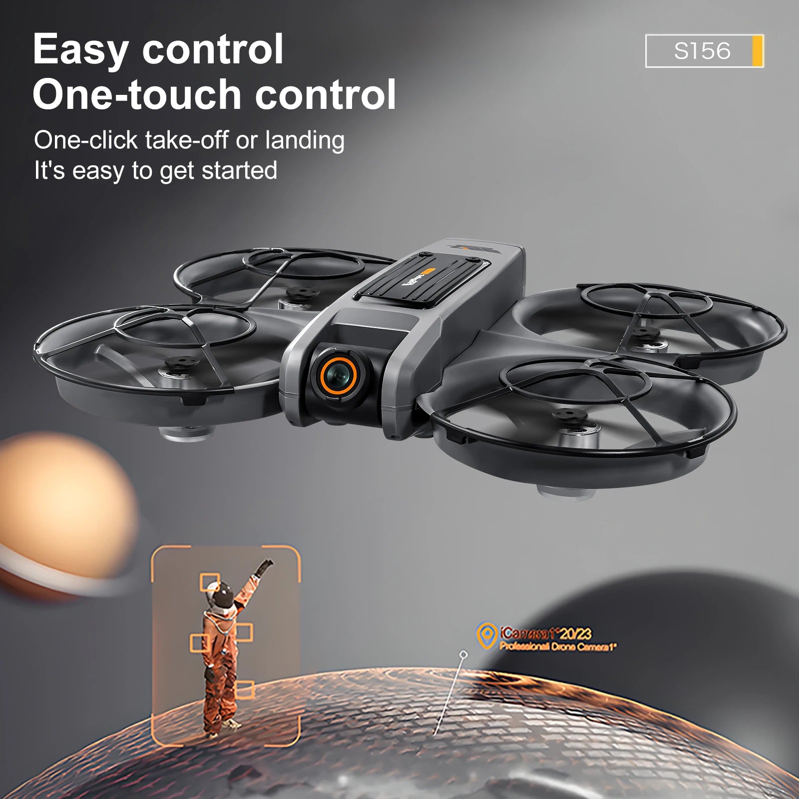 Dron 8k Dual Cam con pantalla