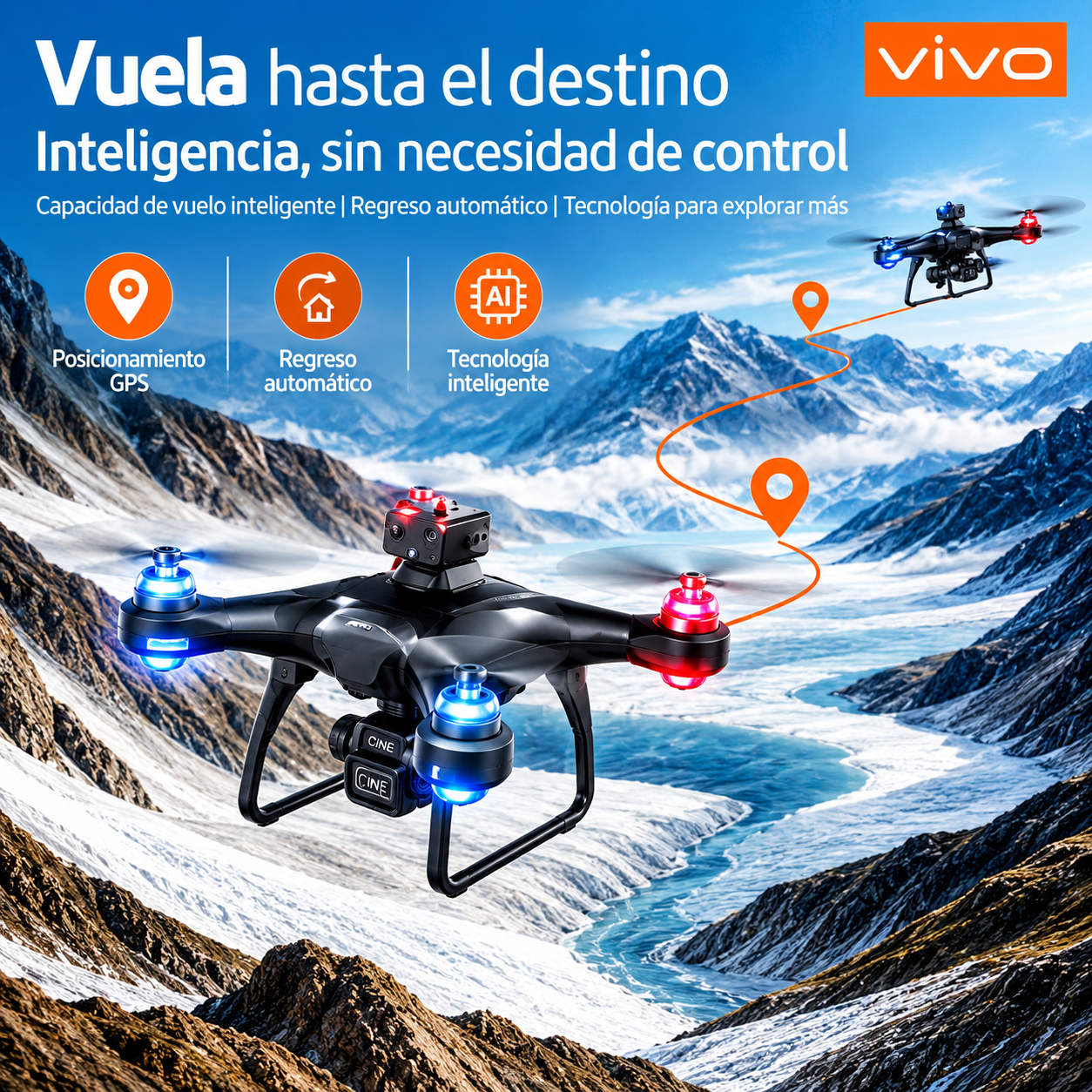Dron E55 Air
