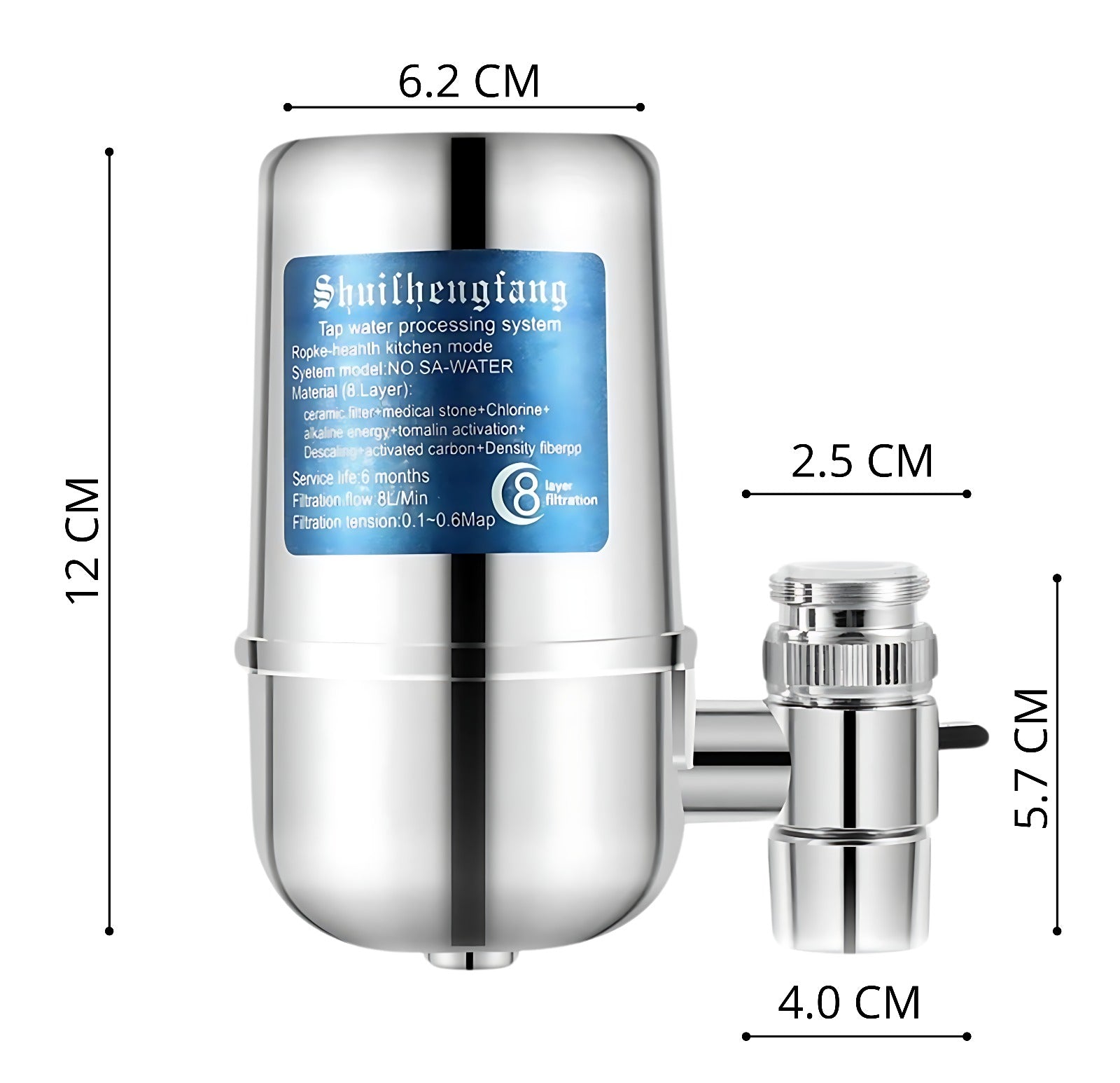 Filtro Purificador Agua Novara O1