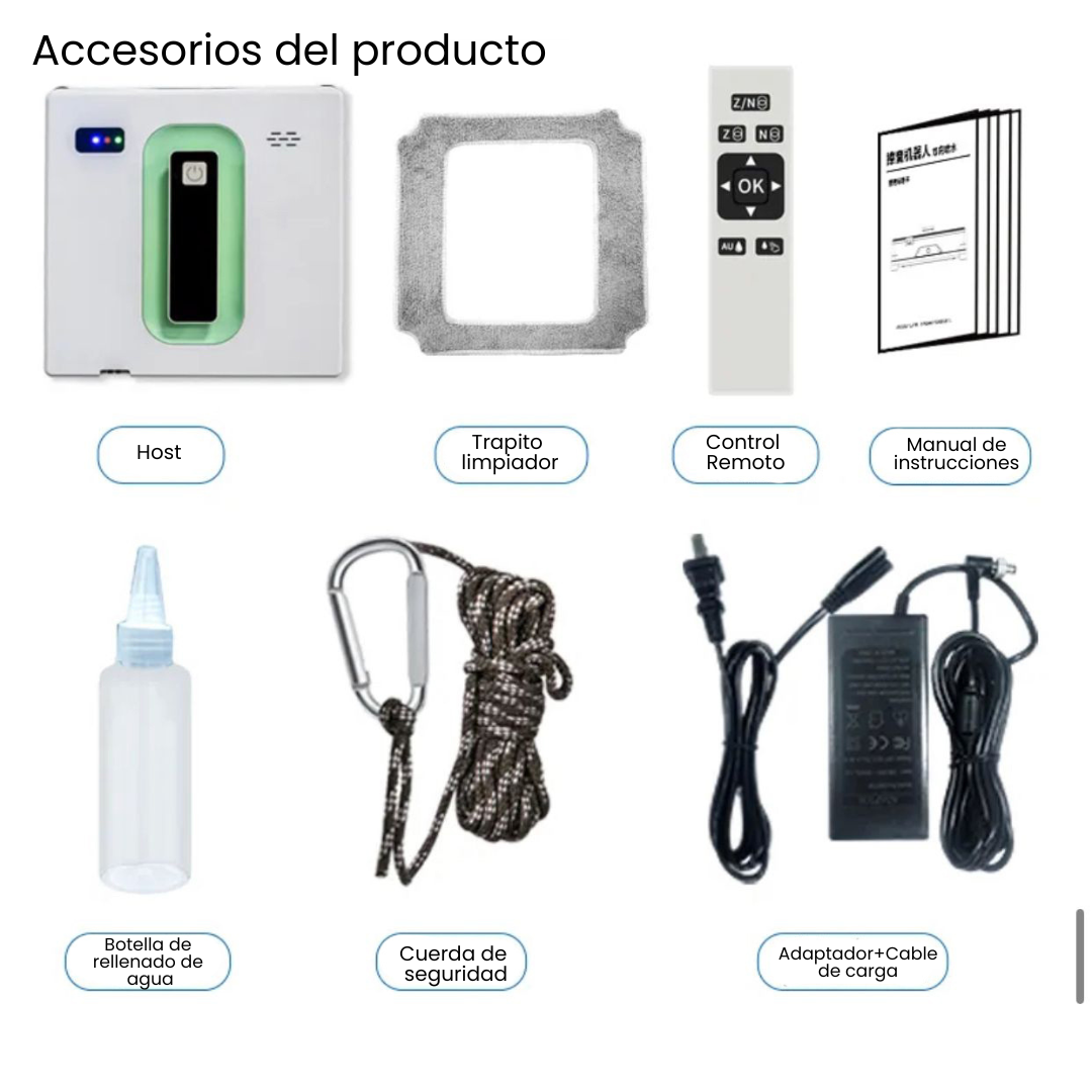 Robot limpiacristales Novara V10