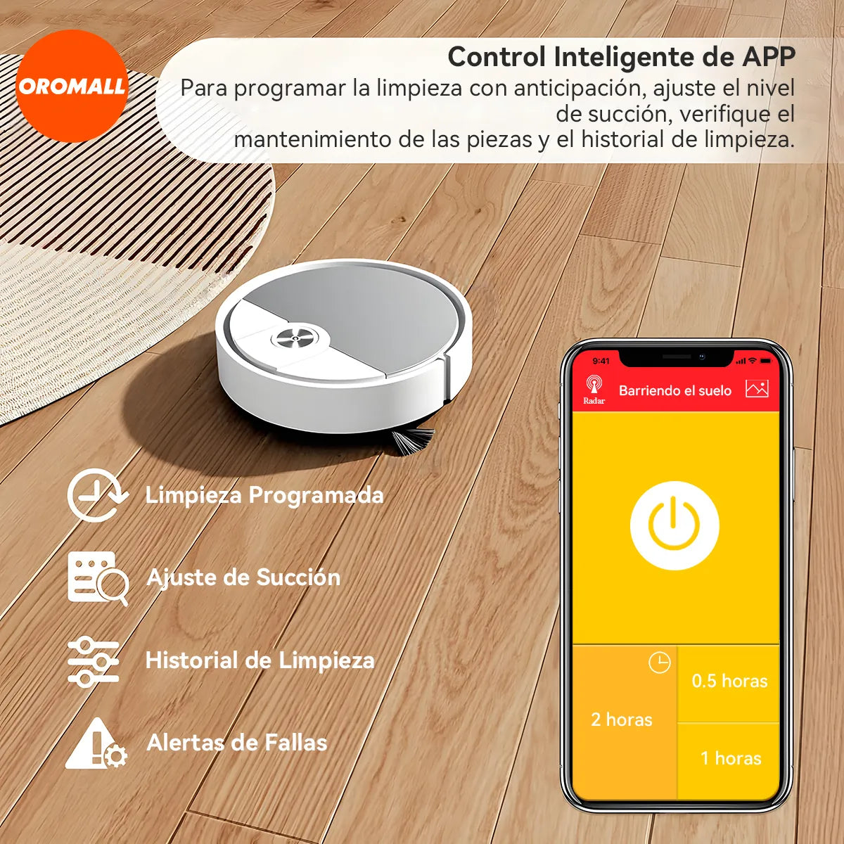 Robot Aspiradora Novara X1