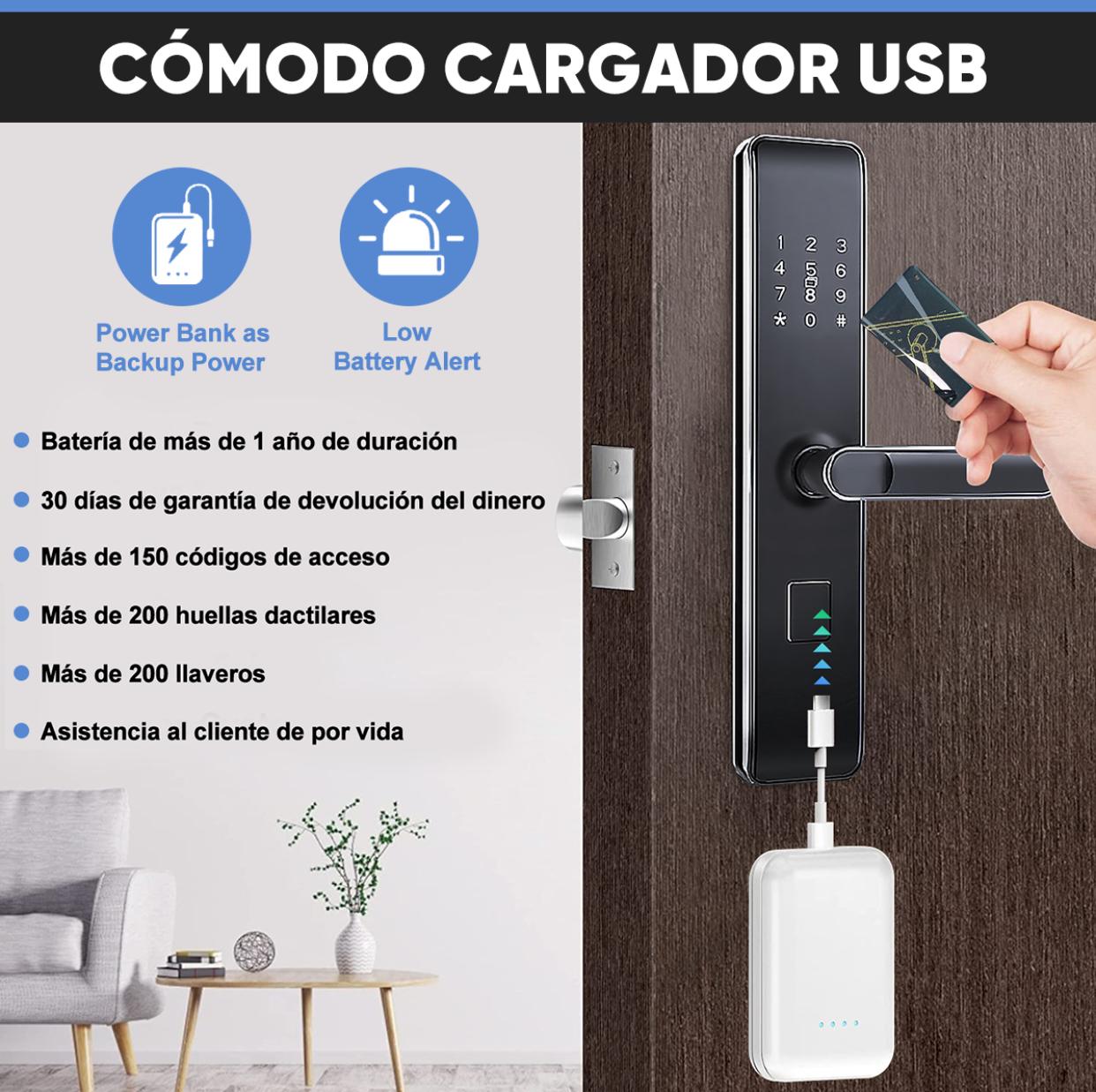 Cerradura inteligente Novara L7 Elite
