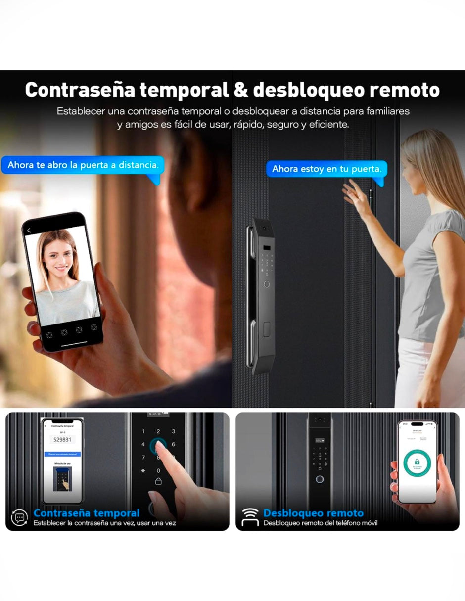 Cerradura reconocimiento facial Novara L9 Max