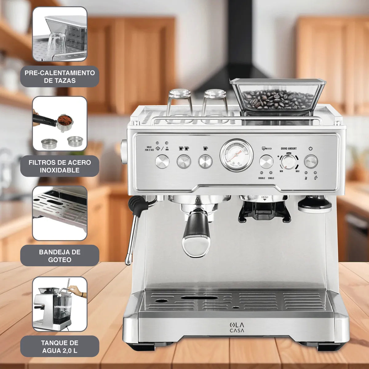 Cafetera Express Novara E5 PLUS