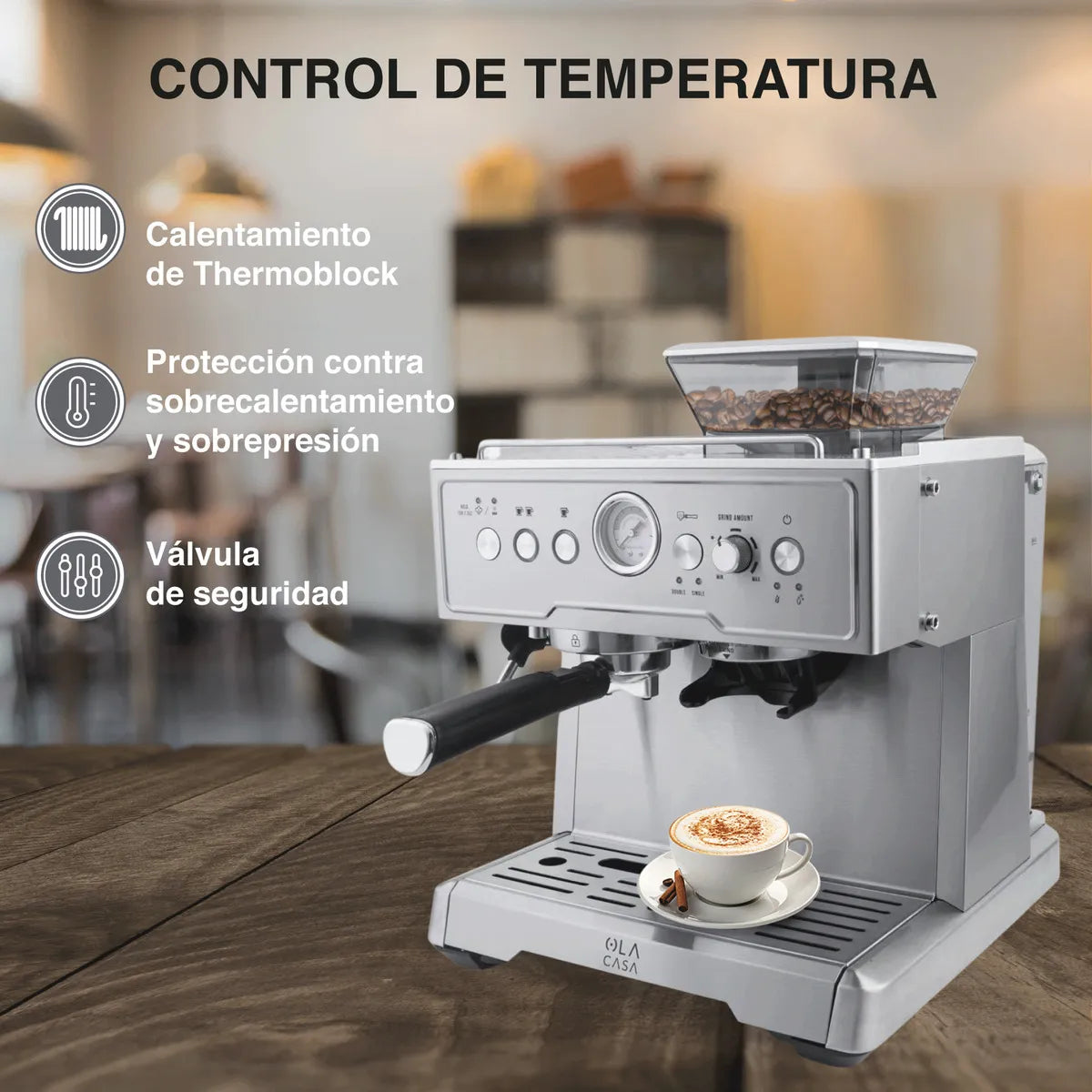Cafetera Express Novara E5 PLUS