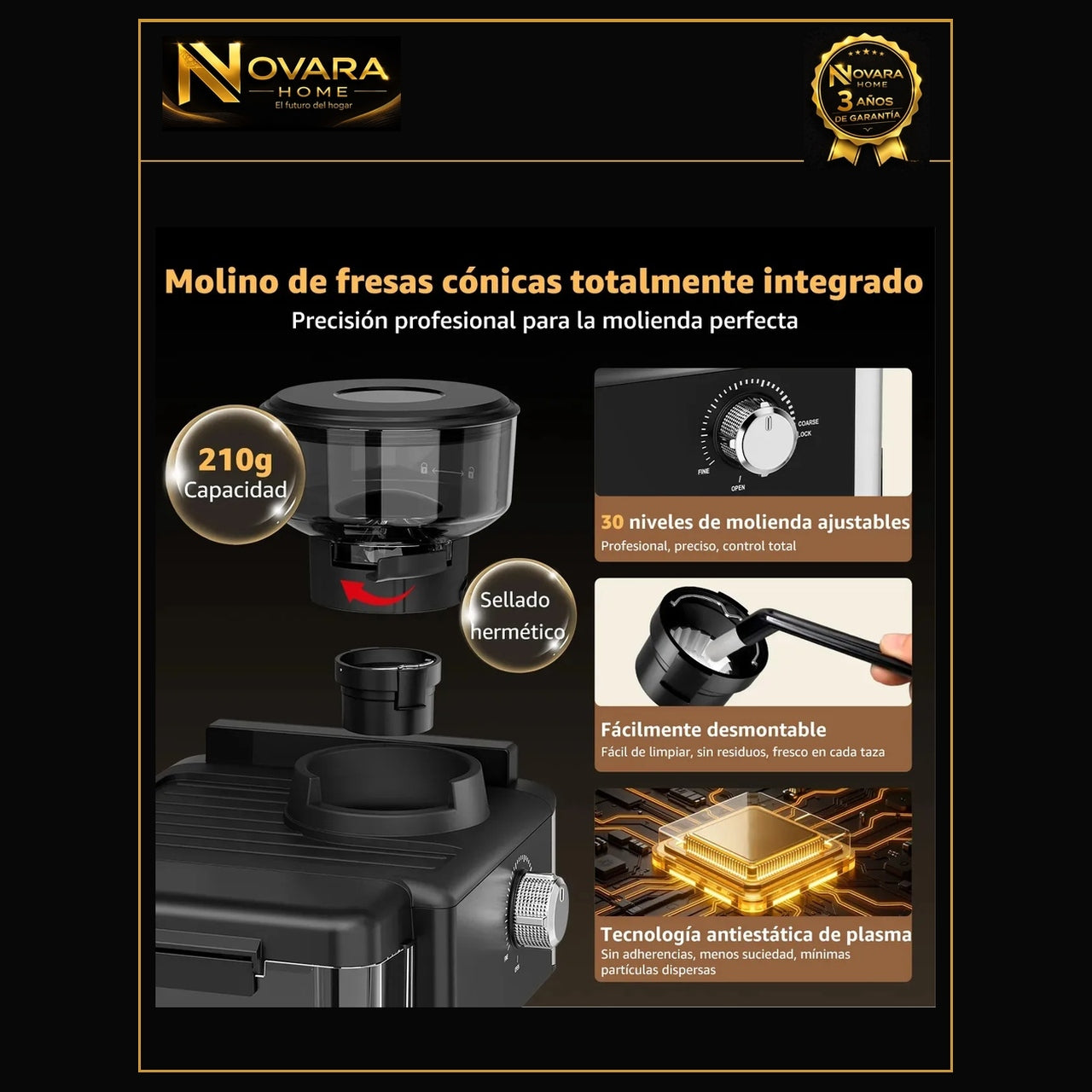 Cafetera Expresso semi automática